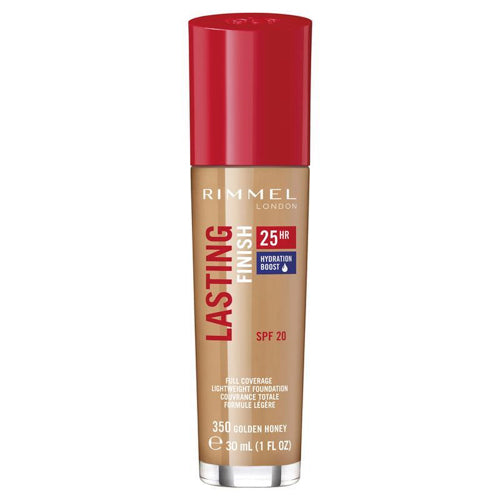 Rimmel Lasting Finish 25hr Foundation - 350 Golden Honey
