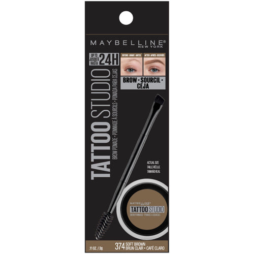 Maybelline Tattoo Studio 24H Brow Pomade - 374 Soft Brown