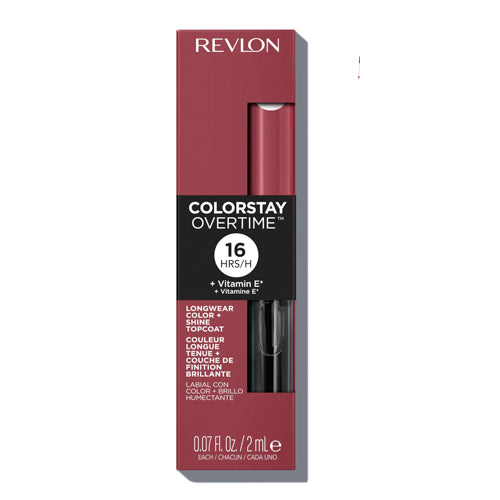 Revlon Colorstay Overtime 16hrs Lipcolor + Top Coat - 380 Always Sienna