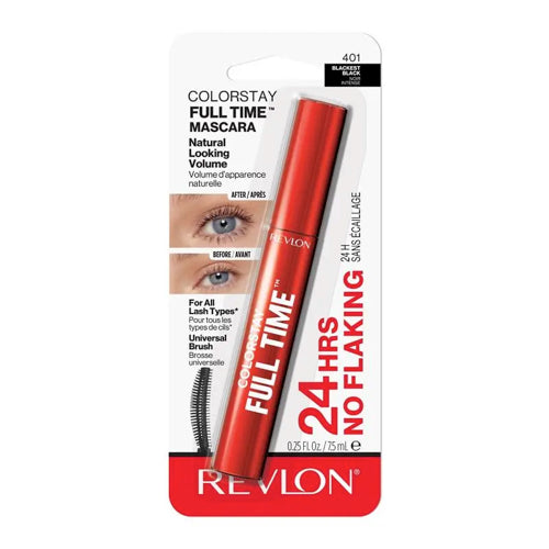 Revlon Colorstay Full Time Mascara - 401 Blackest Black