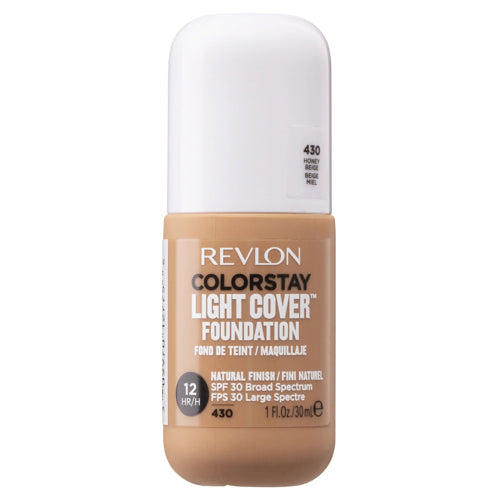 Revlon Colorstay 12hr Light Cover Natural Finish Foundation - 430 Honey Beige