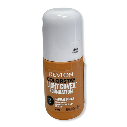 Revlon Colorstay 12hr Light Cover Natural Finish Foundation - 440 Caramel