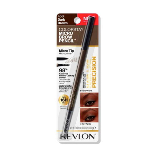 Revlon Colorstay Micro Tip Pencil - 456 Dark Brown