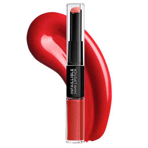 Loreal Infalliable 2 Step Lipcolour - 501 Timeless Red