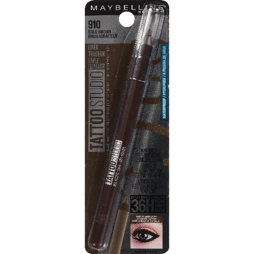 Maybelline Tattoo Studio 36H Eyeliner - 910 Bold Brown