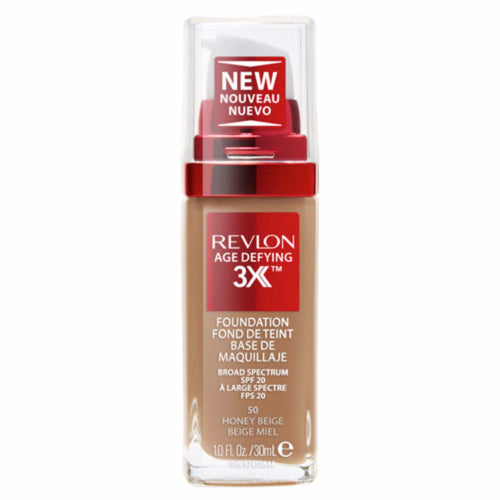 Revlon Age Defying 3X Foundation - 50 Honey Beige