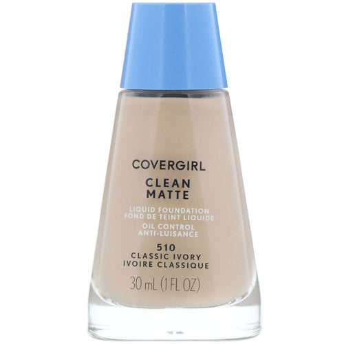 Covergirl Clean Matte Liquid Foundation - 510 Classic Ivory