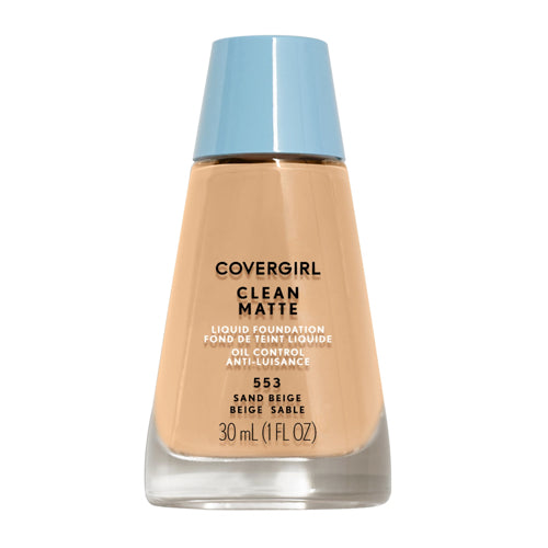 Covergirl Clean Matte Liquid Foundation - 553 Sand Beige