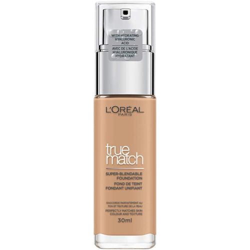 Loreal True Match Super Blendable Foundation Hyaluronic Acid - 5D/5W Golden Sand