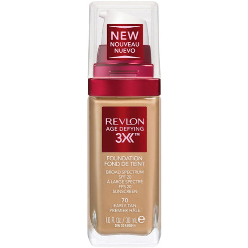Revlon Age Defying 3X Foundation - 70 Early Tan