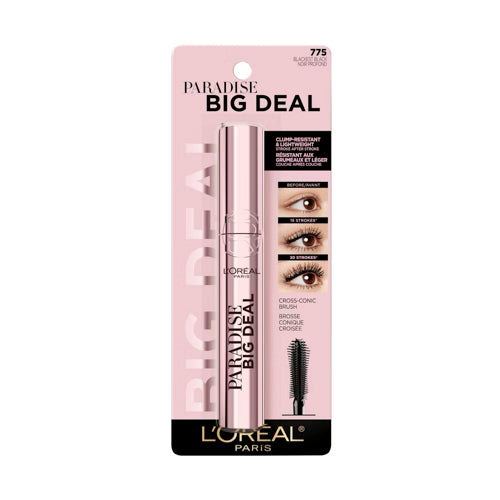 Loreal Paradise Big Deal Mascara - 775 Blackest Black