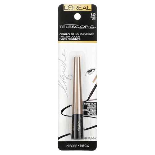 Loreal Telescopic Control Tip Liquid Eyeliner - 810 Black