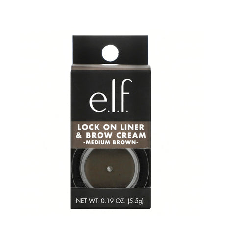 e.l.f ELF Lock On Liner & Brow Cream - 81943 Medium Brown