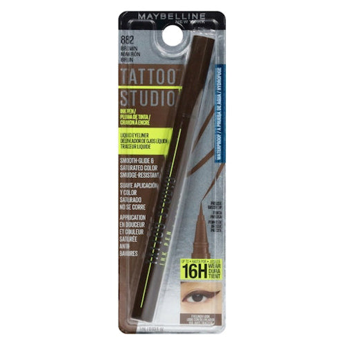 Maybelline Tattoo Studio 16H Liquid Eyeliner - 882 Brown