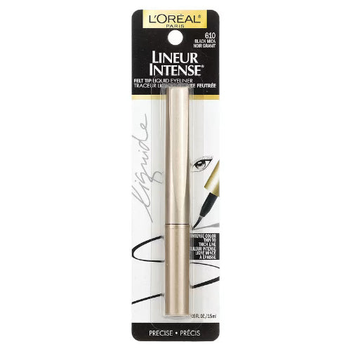 Loreal Lineur Intense Felt Tip Liquid Eyeliner - 610 Black Mica