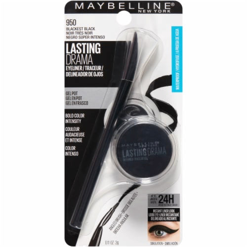 Maybelline Lasting Drama Gel Pot Eyeliner - 950 Blackest Black