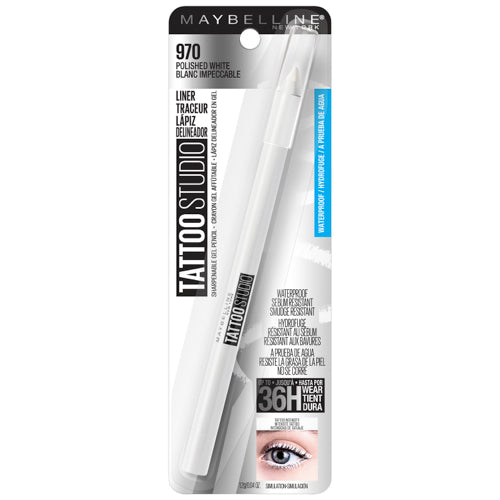 Maybelline Tattoo Studio 36H Liner Eyeliner - 970 Polished White