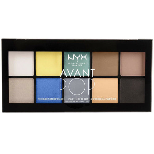 NYX Avant Pop 10 Color Eyeshadow Palette - APSP02 Surreal My Heart