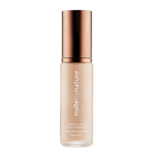 Nude By Nature Luminous Sheer Liquid Foundation - C1 Ivory