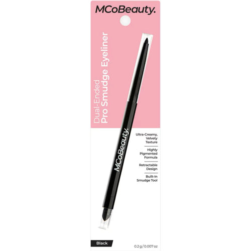 MCoBeauty Dual Ended Pro Smudge Eyeliner - Black