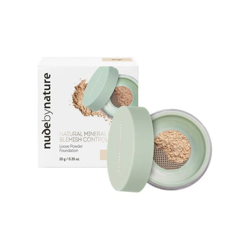Nude By Nature Natural Mineral Cover Blemish Loose Powder Foundation - W1 Light