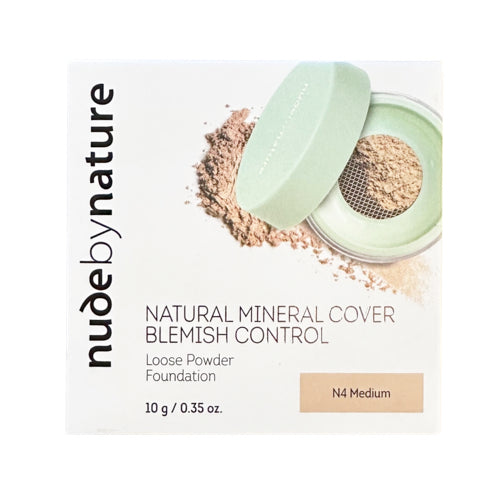 Nude By Nature Mineral Cover Blemish Loose Powder Foundation - N4 Medium