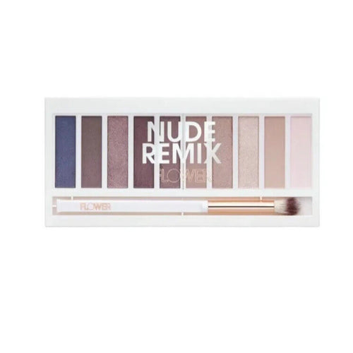 Flower Shimmer & Shade Eyeshadow Palette - ES1.5 Nude Remix