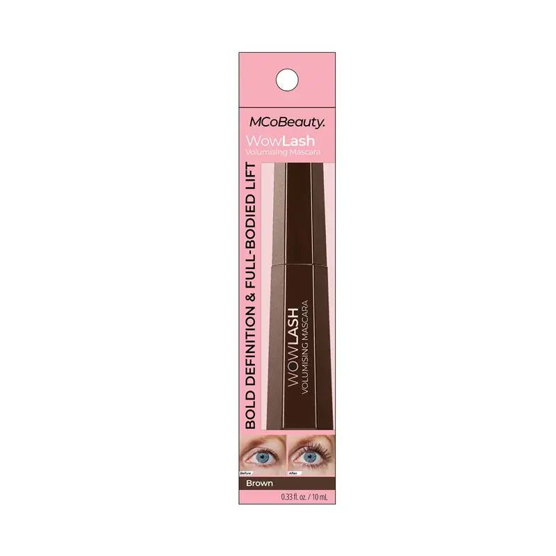 MCoBeauty Wow Lash Volumising Mascara - Brown